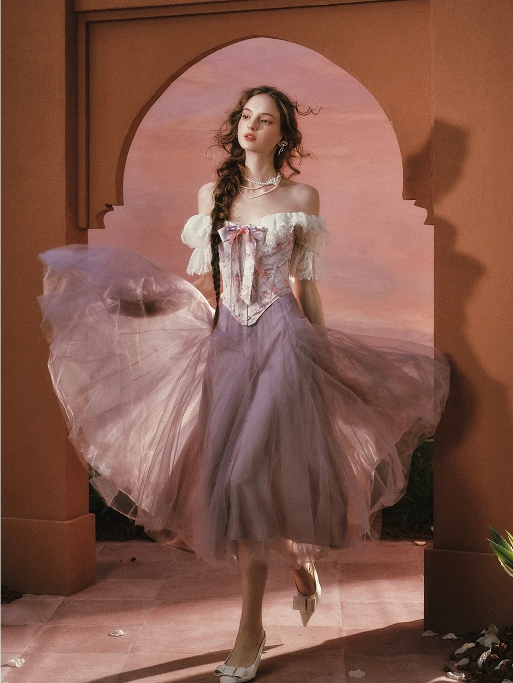 NEW LaceMade Starlit Fairy Tale Corset Top - Picture 5 of 14